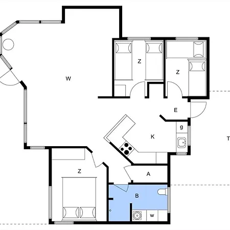 Σπίτι διακοπών Bv126-vejers-strand-tyttebaervej-5-b