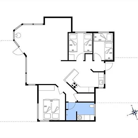 Tatil Evi Bv126-vejers-strand-tyttebaervej-5-b *