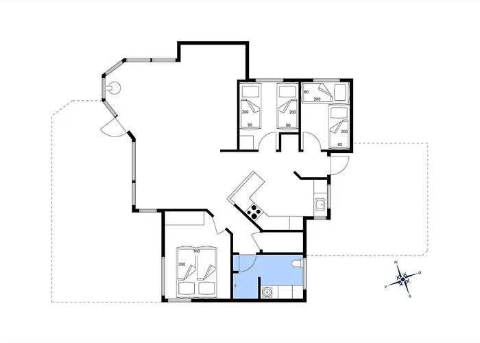 Holiday home Bv126-vejers-strand-tyttebaervej-5-b *